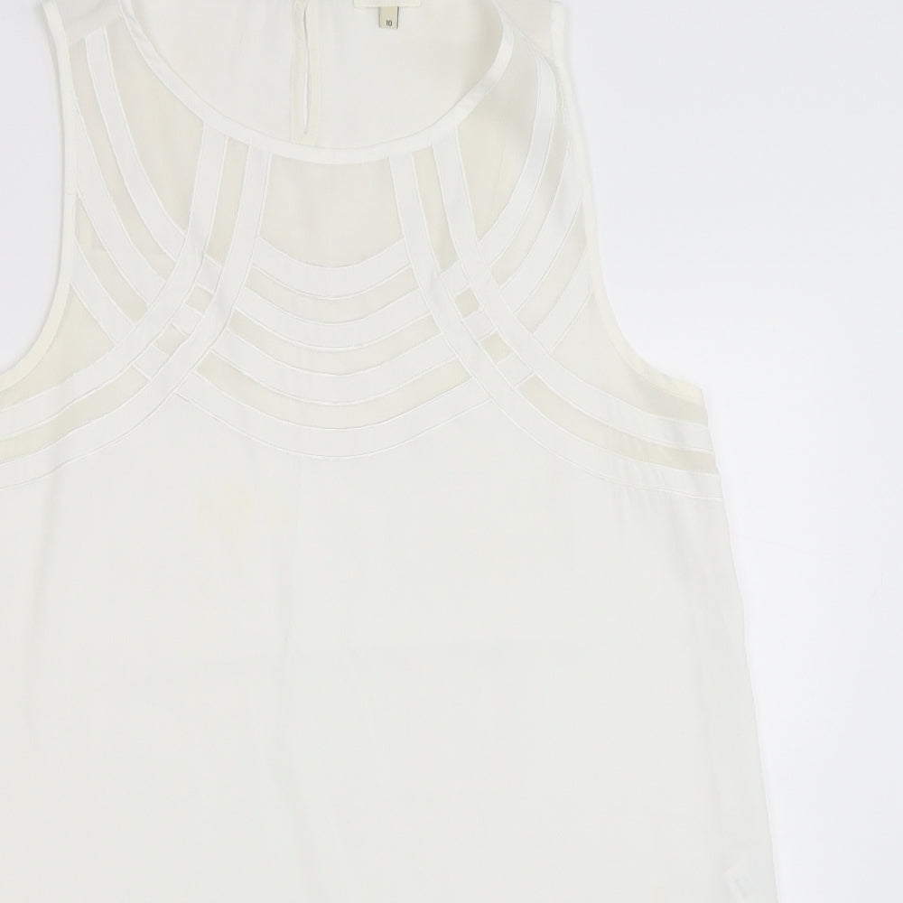 River Island Womens White   Basic Blouse Size 10