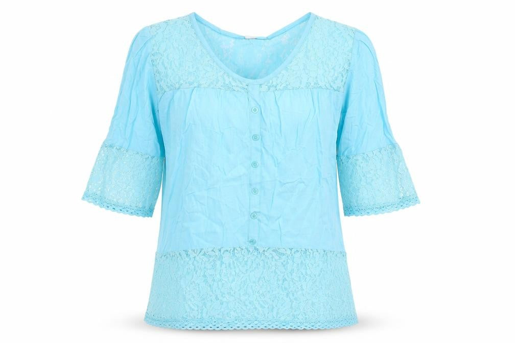 Preworn Womens Blue   Basic Blouse Size S