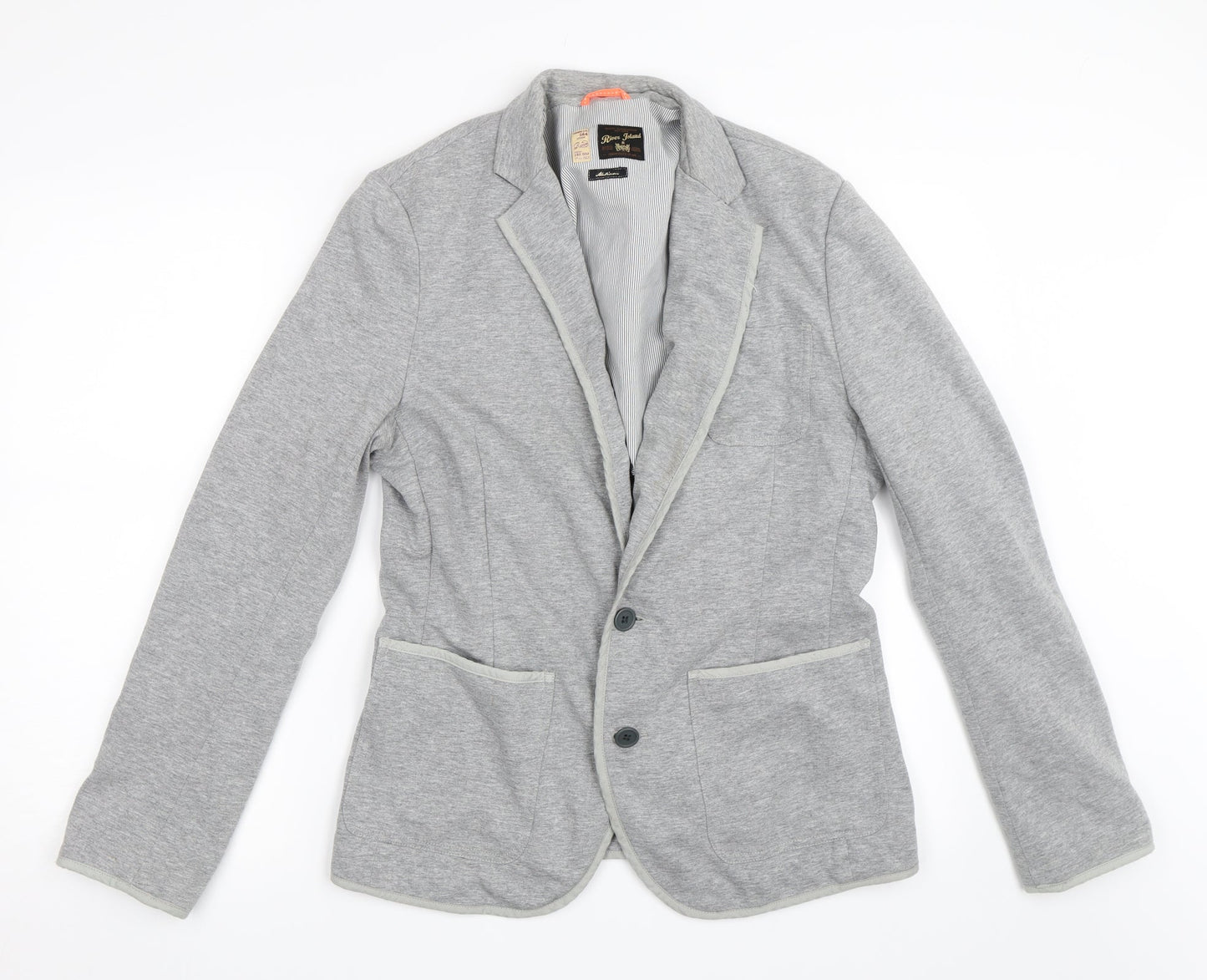 River Island Womens Grey   Jacket Blazer Size M