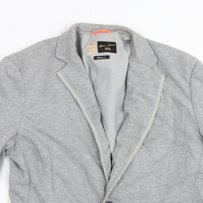 River Island Womens Grey   Jacket Blazer Size M