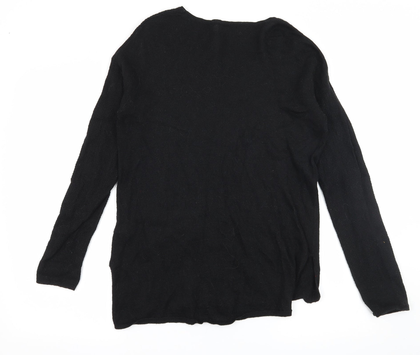 NEXT Womens Black  Knit Pullover Jumper Size 8