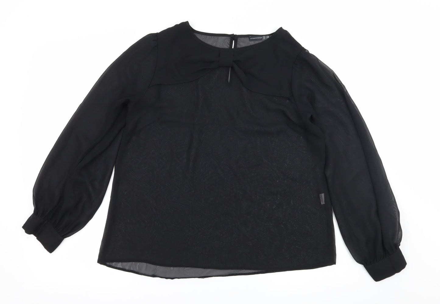 Atmosphere Womens Black   Basic Blouse Size 12