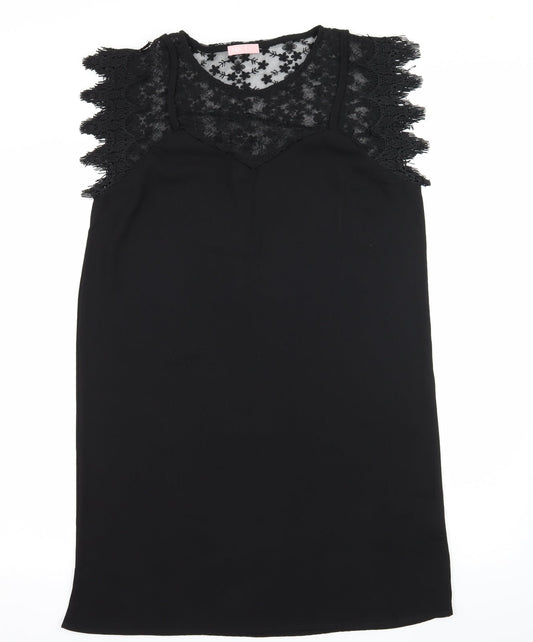 Luc-ce Womens Black   A-Line  Size S