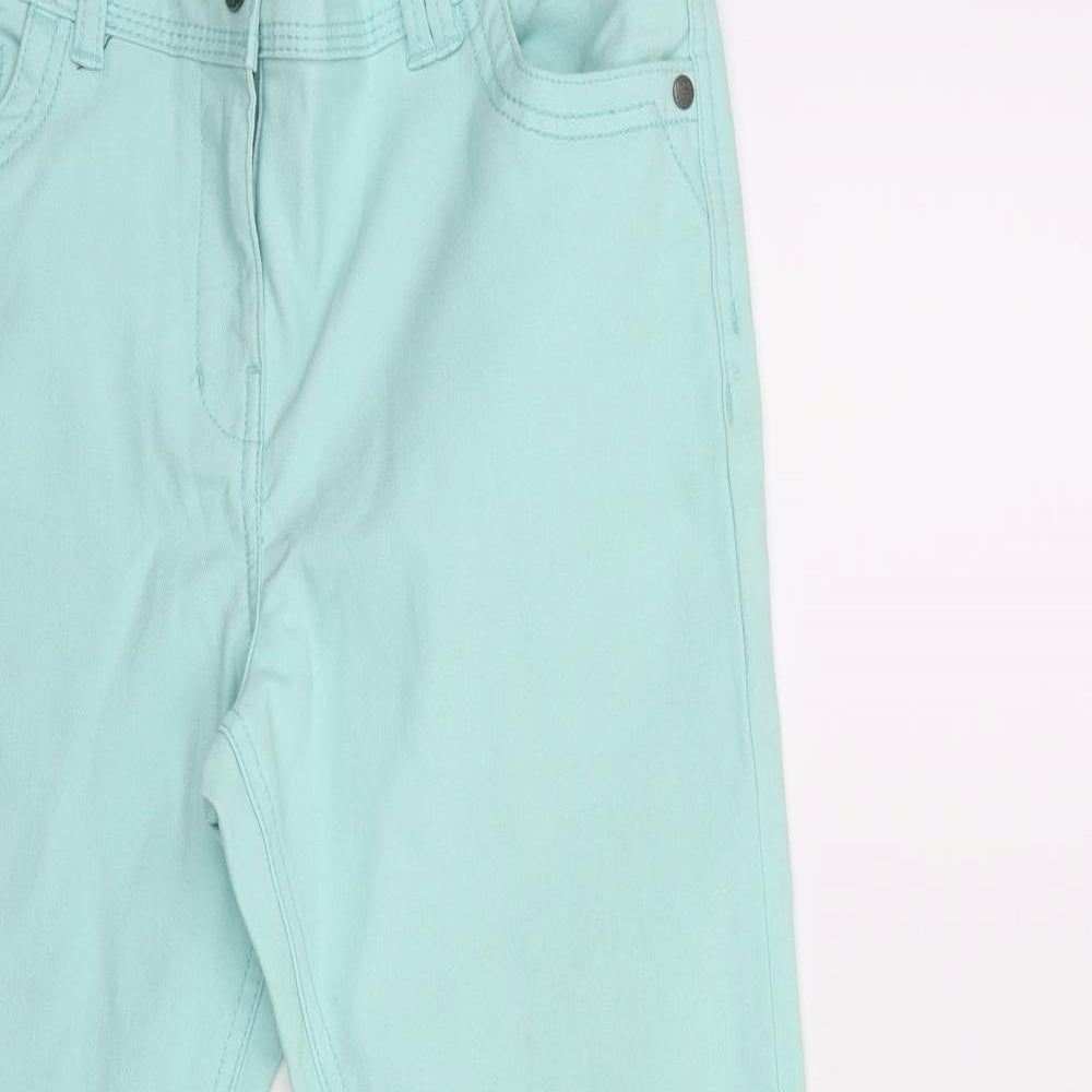 NEXT Womens Blue  Denim Skinny Jeans Size 10 L25 in