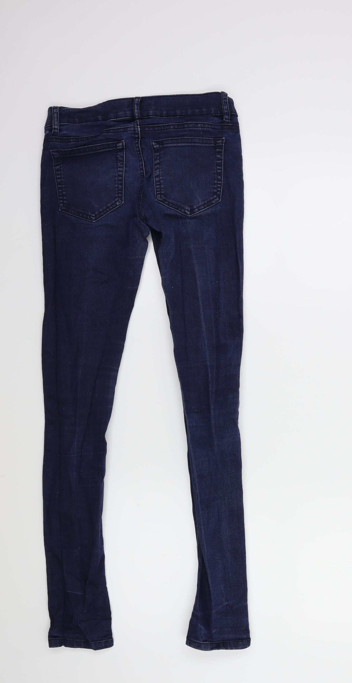 WOW Womens Blue  Denim Skinny Jeans Size M L29 in