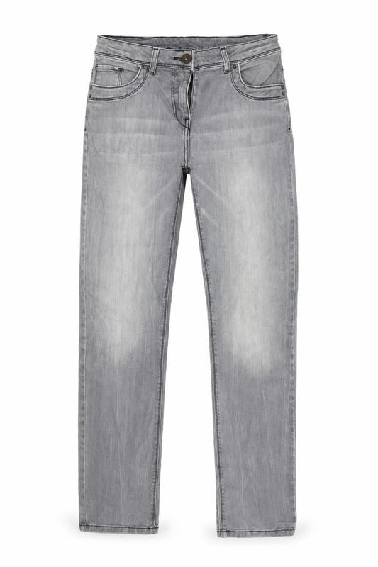 Up Fashion Womens Grey  Denim Skinny Jeans Size 10 L30 in