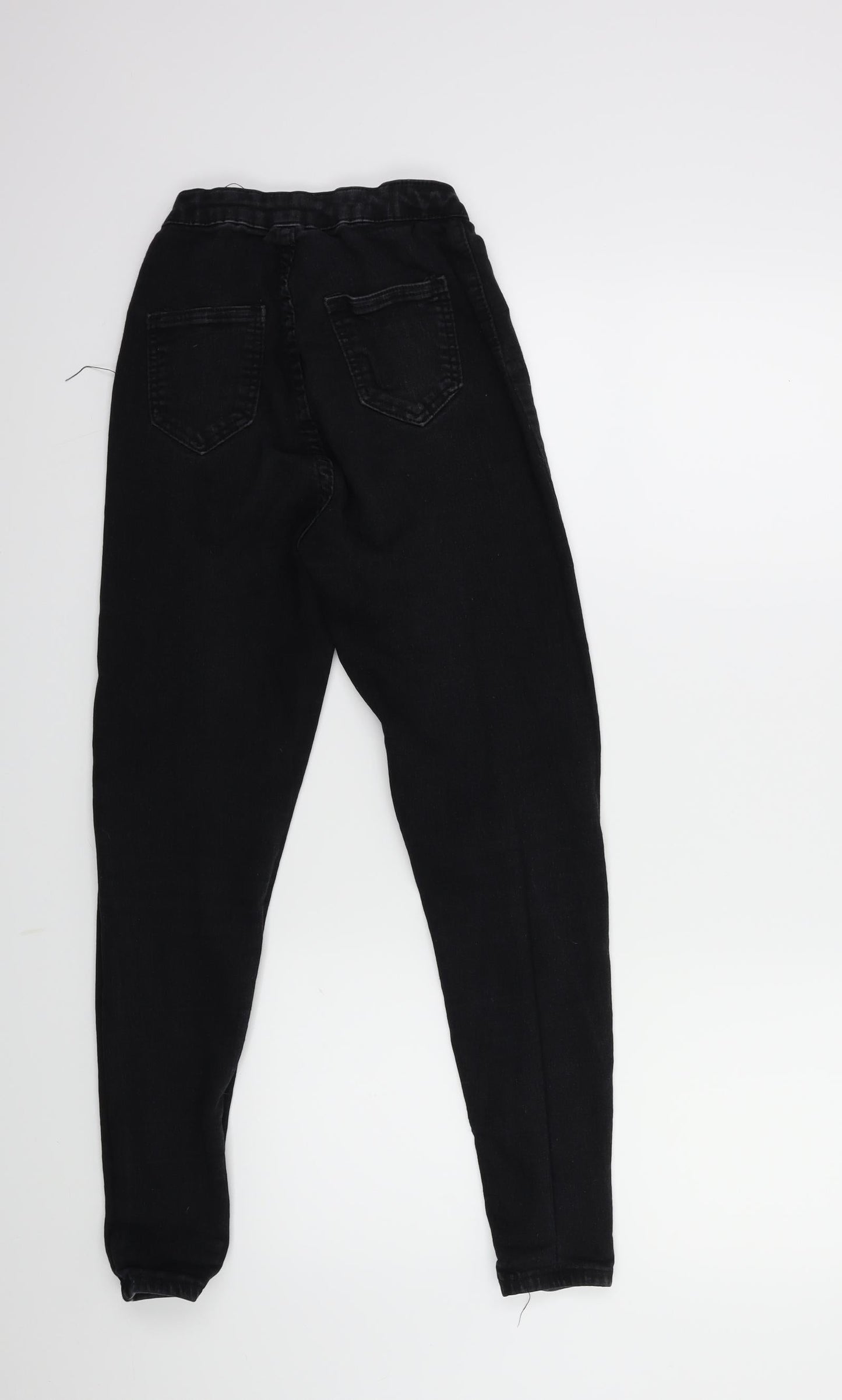 Denim Wise Womens Black  Denim Skinny Jeans Size 6 L28 in