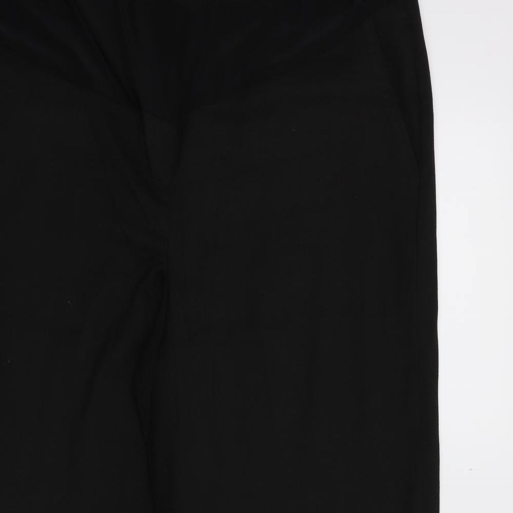 Preworn Womens Black   Trousers  Size 40 in L30 in