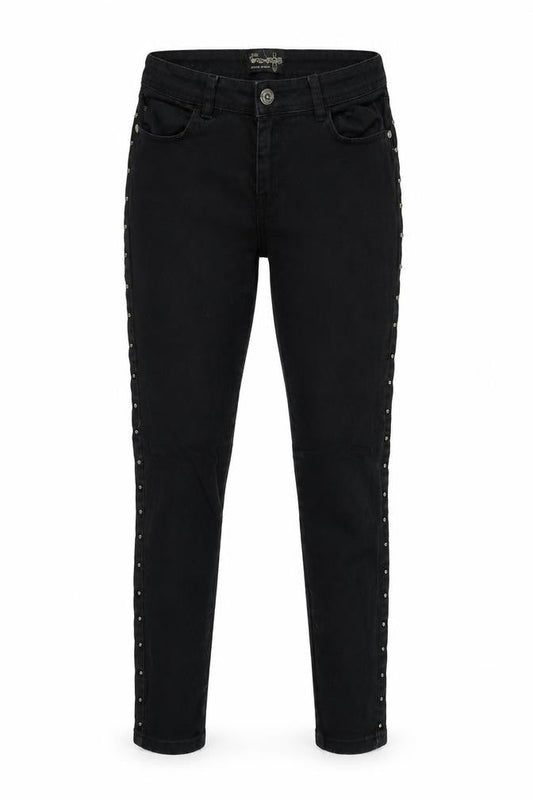 yesyes Womens Black  Denim Skinny Jeans Size 8 L28 in