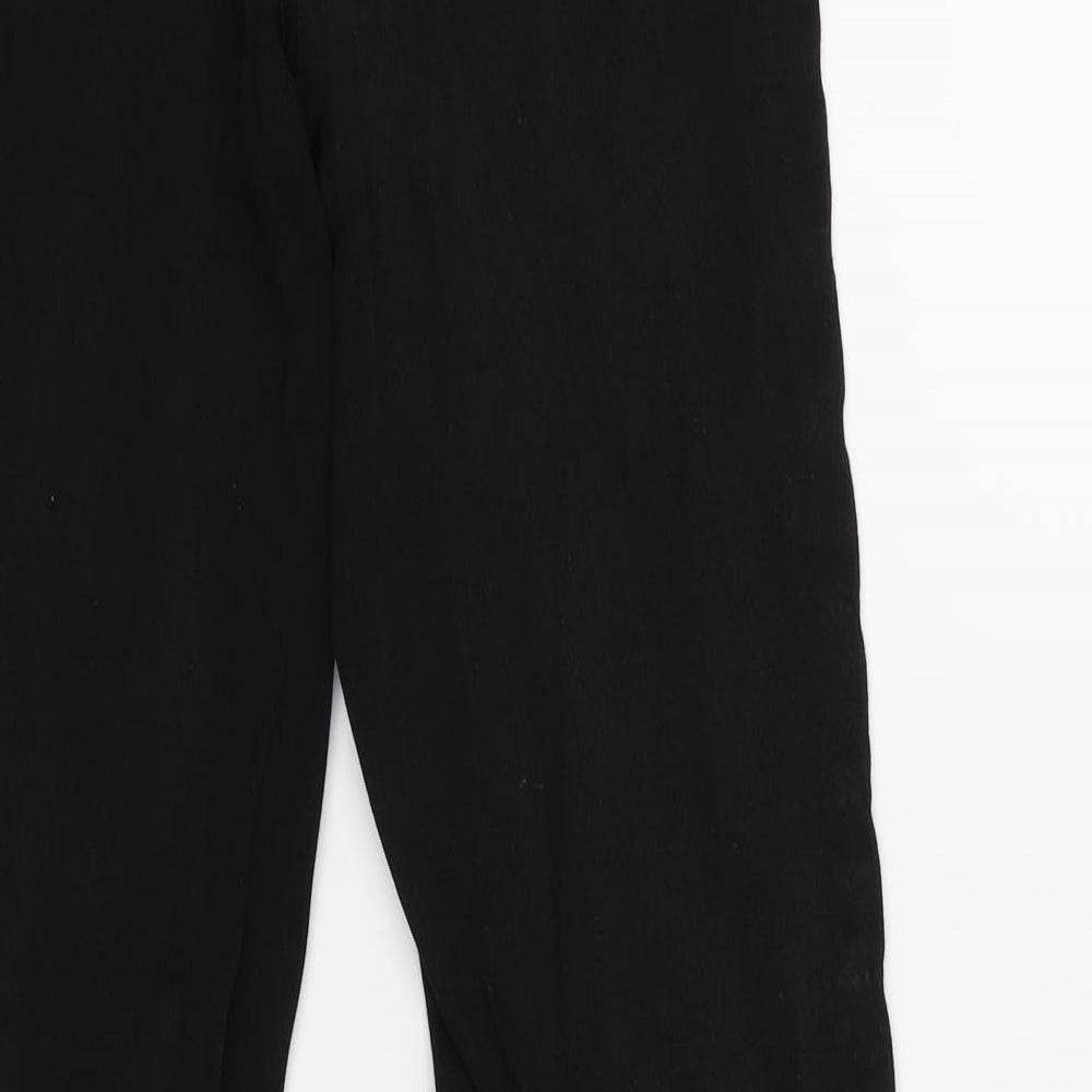 yesyes Womens Black  Denim Skinny Jeans Size 8 L28 in