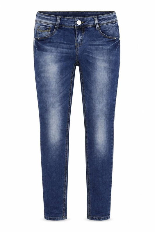 Womens Blue  Denim Skinny Jeans Size 28 in L29 in - Acid wash