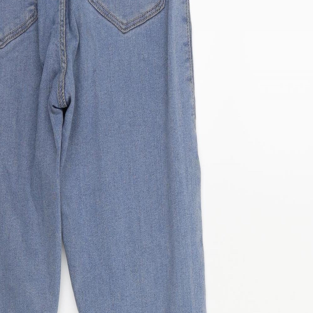 Topshop Womens Blue  Denim Skinny Jeans Size 28 in L32 in