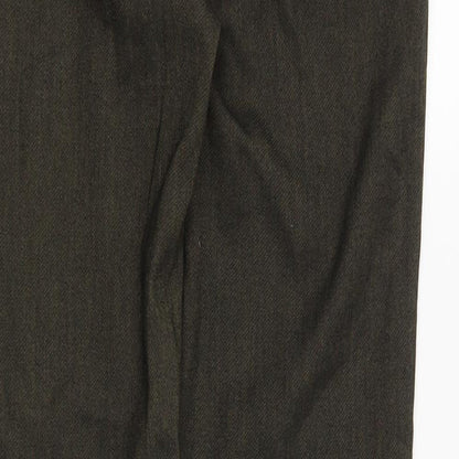 Next Womens Green   Trousers  Size 8 L29 in