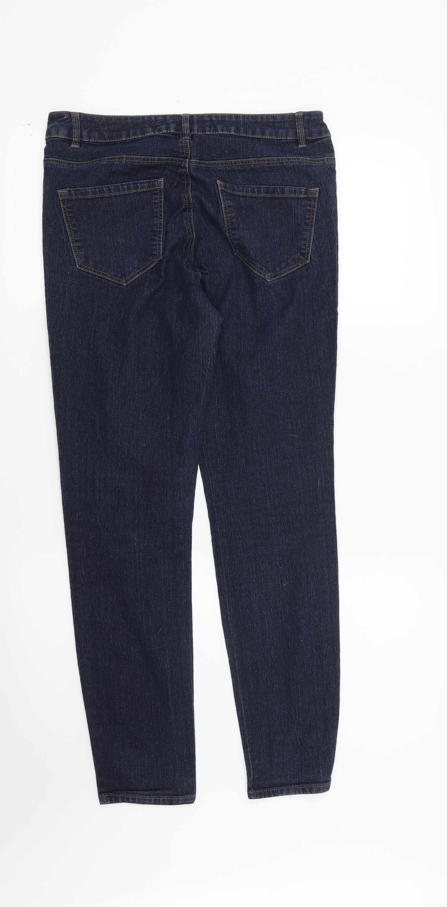 New Look Womens Blue   Skinny Jeans Size 10 L28 in