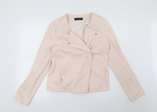Dorothy Perkins Womens Pink Check  Jacket  Size 14