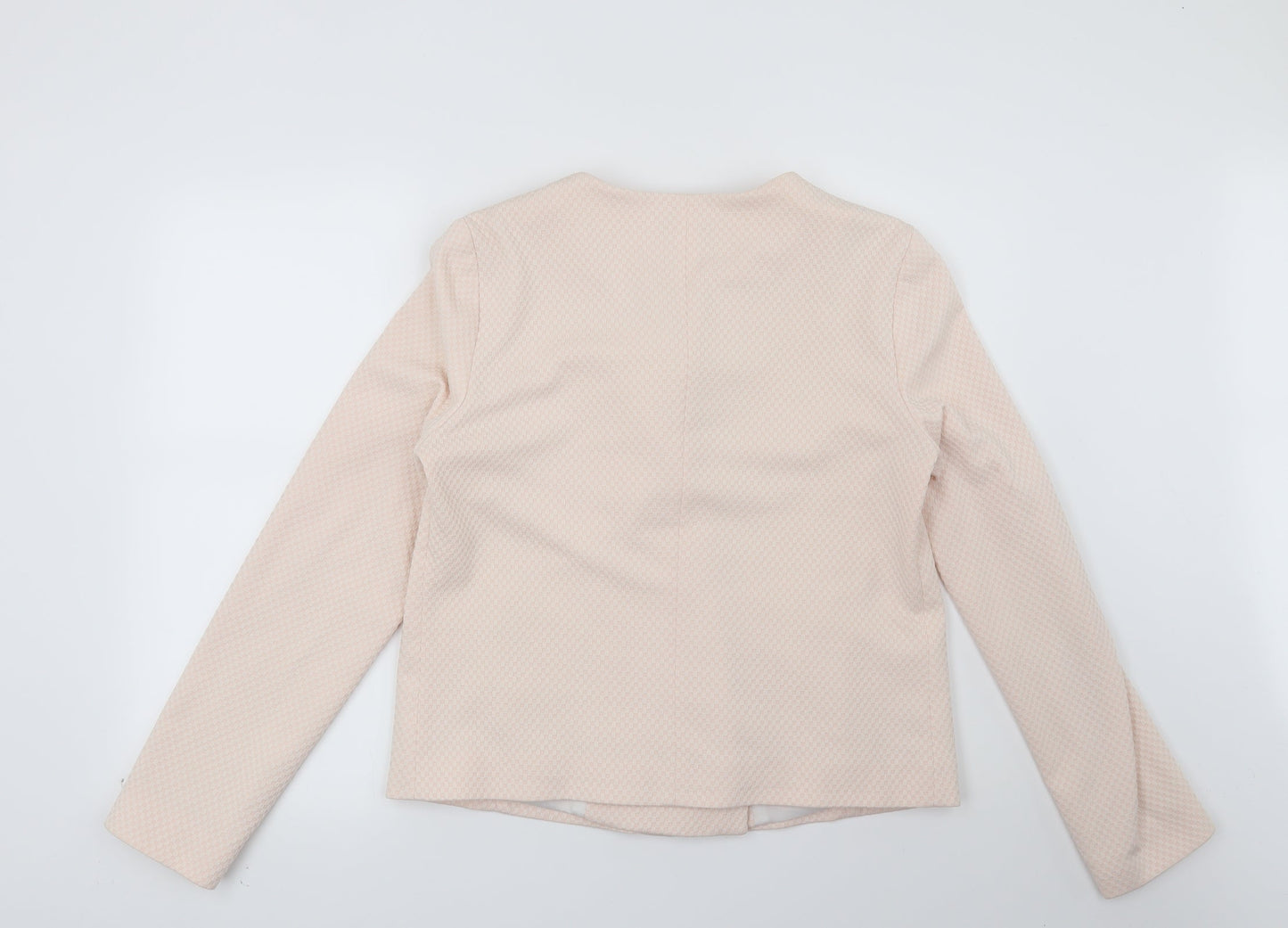 Dorothy Perkins Womens Pink Check  Jacket  Size 14