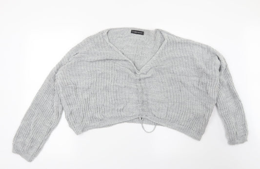 Cameo Rose Womens Grey   Pullover Jumper Size S