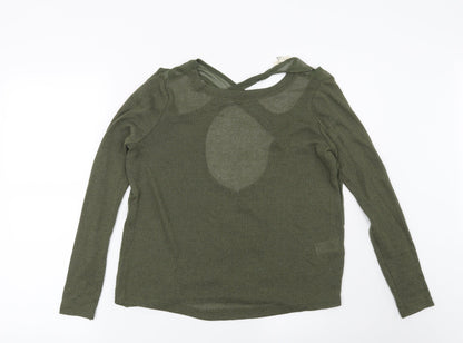 River Island Womens Green   Pullover Jumper Size 6