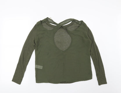 River Island Womens Green   Pullover Jumper Size 6