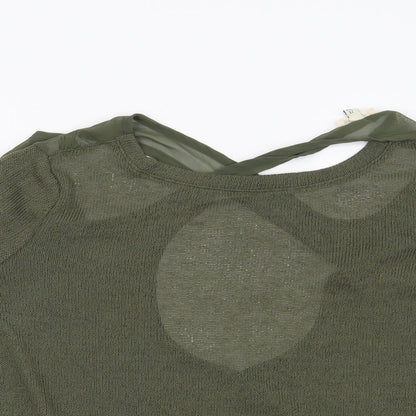 River Island Womens Green   Pullover Jumper Size 6