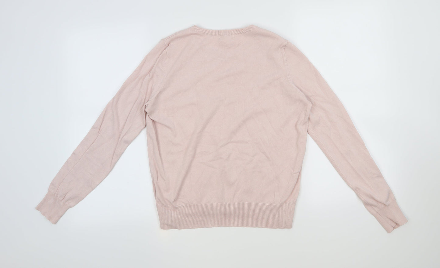 H&M Womens Pink   Pullover Jumper Size M