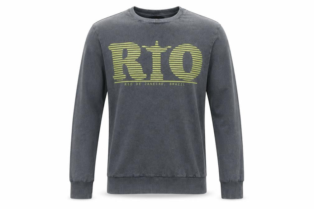 Cedarwood State Mens Grey Pullover Sweatshirt Size XS