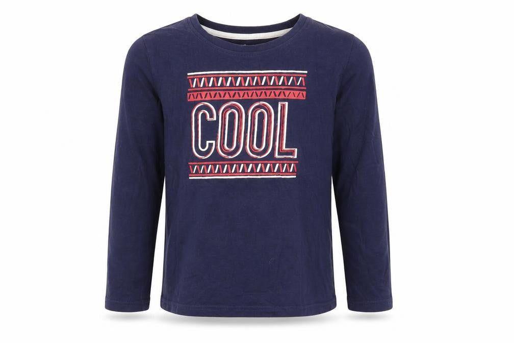 Dude Pepperts Boys Blue   Basic T-Shirt Size 8-9 Years
