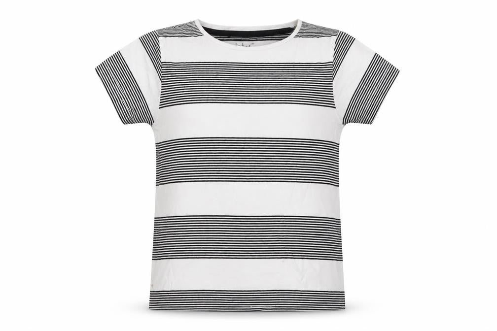 Primark Girls Multicoloured Striped  Basic Polo Size 8-9 Years