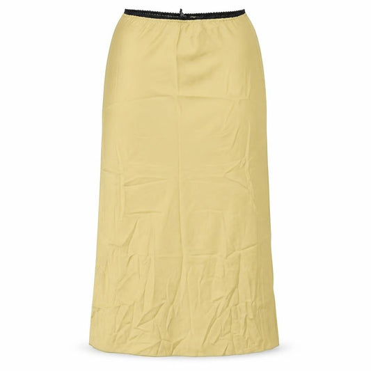Nasty Gal Womens Gold   Maxi Skirt   - Elastic Waist
