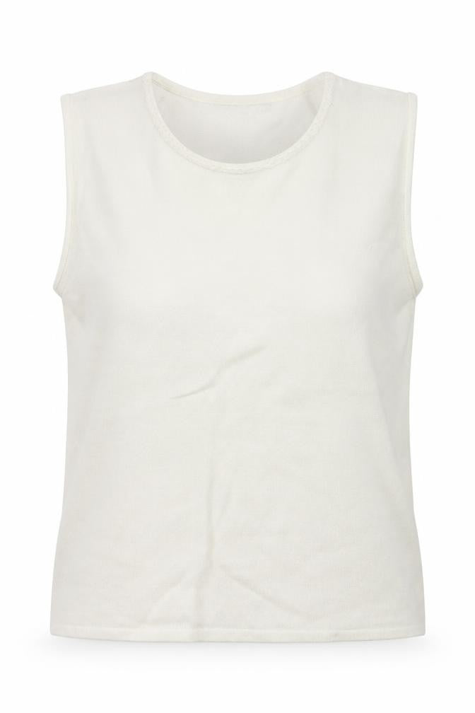 Cordelia Womens White   Basic Tank Size 16