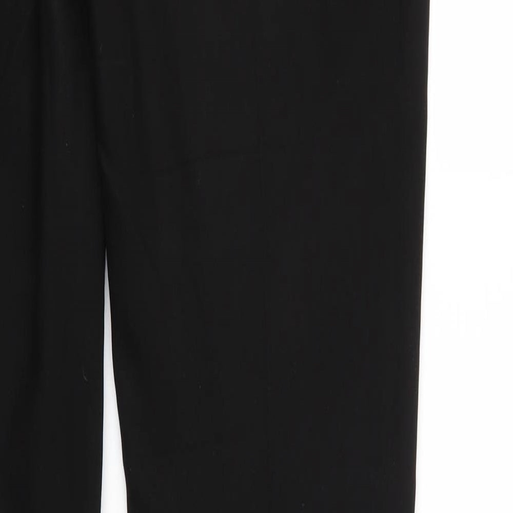 Select Womens Black   Trousers  Size 10 L30 in