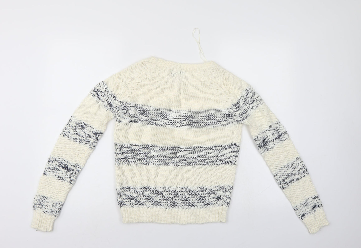 Papaya Womens Multicoloured Striped  Pullover Jumper Size 10