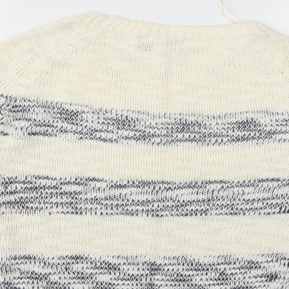 Papaya Womens Multicoloured Striped  Pullover Jumper Size 10