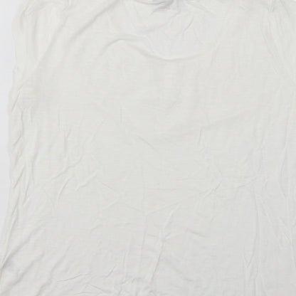 Dorothy Perkins Womens White   Basic T-Shirt Size 12