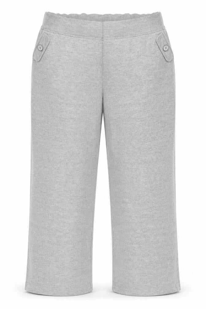 Bonmarché Womens Grey Sweatpants Trousers Size M L26.5 in