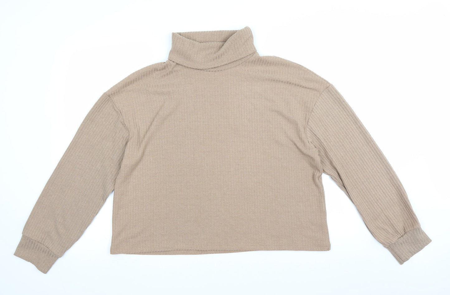 SheIn Womens Beige   Pullover Jumper Size XL