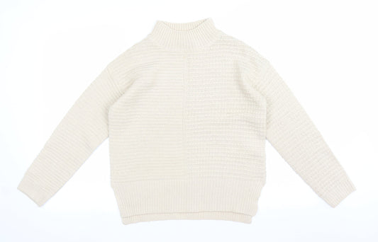 Select Womens Ivory  Knit Pullover Jumper Size 10