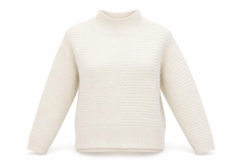 Select Womens Ivory  Knit Pullover Jumper Size 10