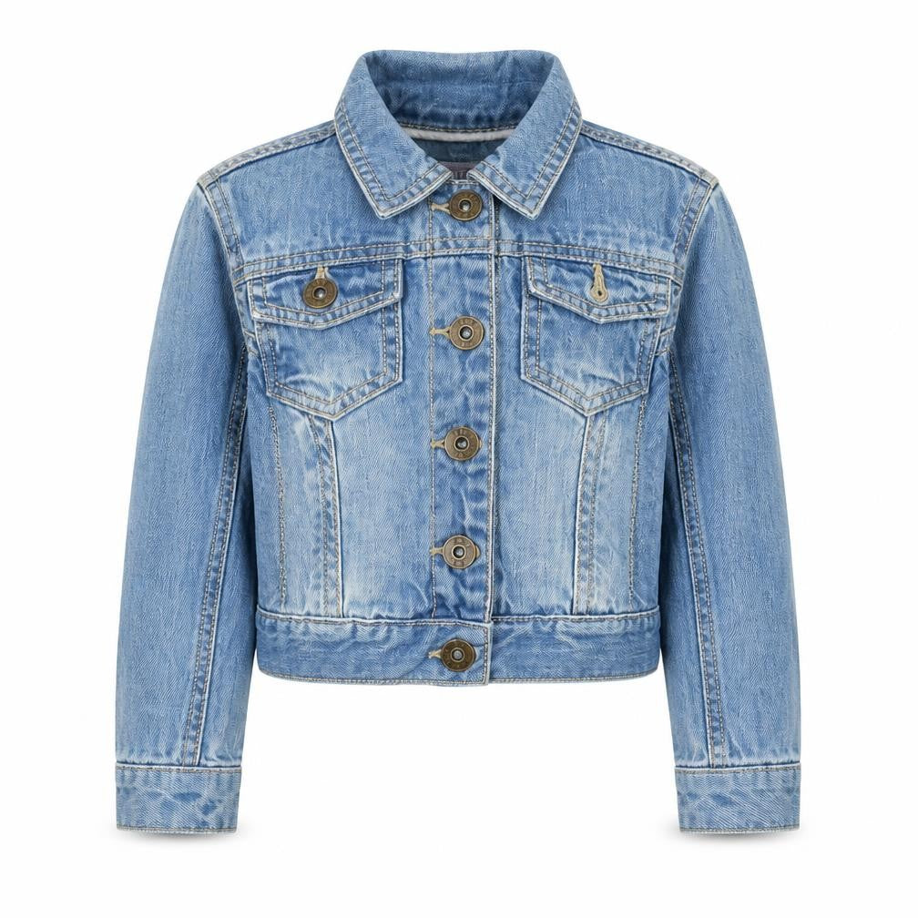 Preworn Girls Blue   Jacket  Size 2 Years