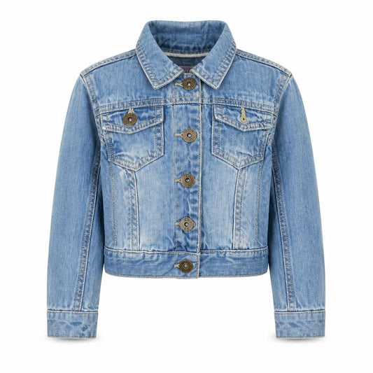 Preworn Girls Blue   Jacket  Size 2 Years