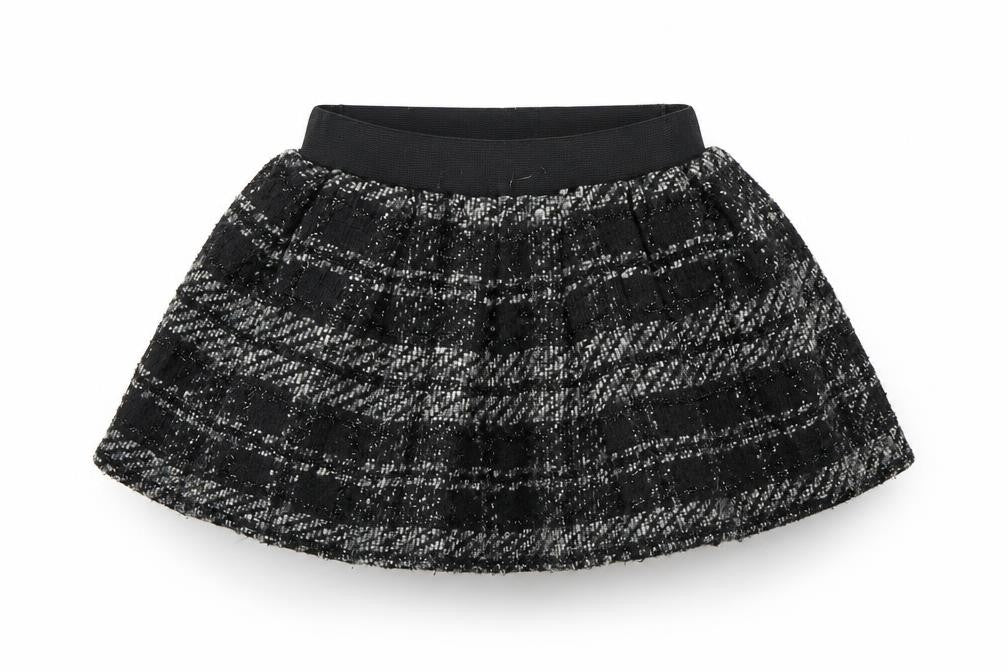Preworn Girls Black   Flare Skirt Size 4 Years