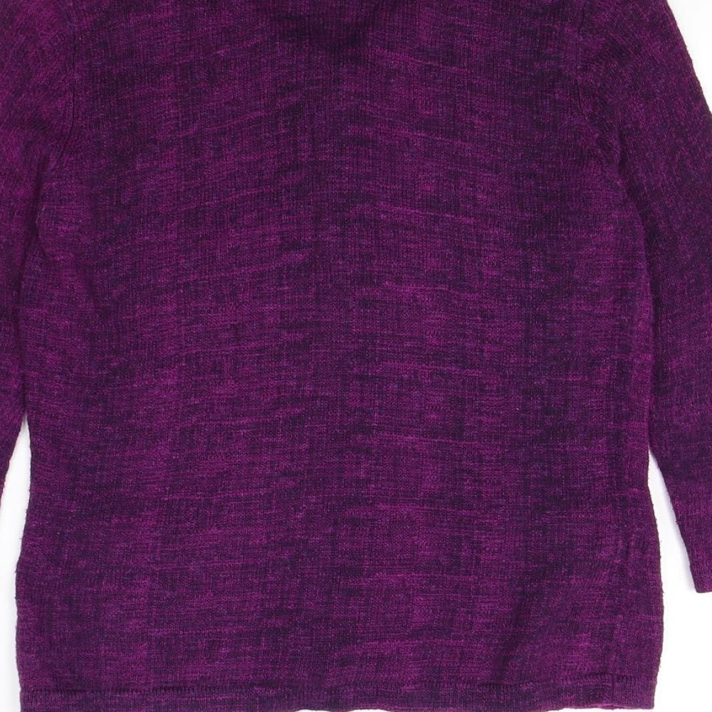 cc Womens Purple   Cardigan Jumper Size S