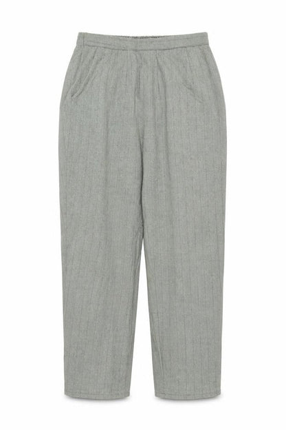 Preworn Womens Green Striped  Trousers  Size 16 L27 in