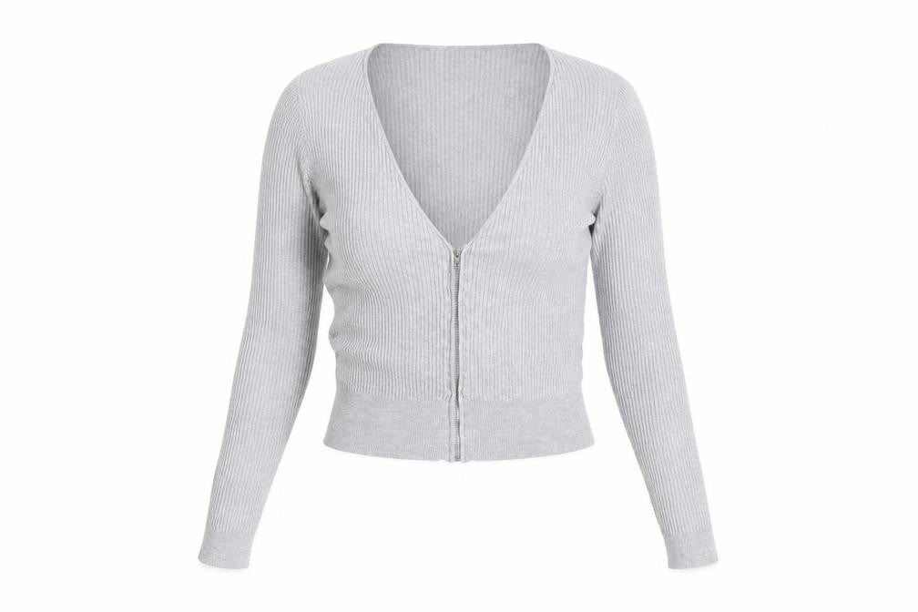 H&M Womens Grey   Jacket Coatigan Size L