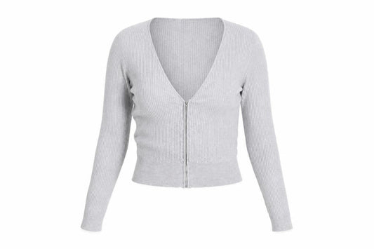 H&M Womens Grey   Jacket Coatigan Size L