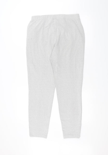 Next Womens White   Trousers  Size 8 L25 in