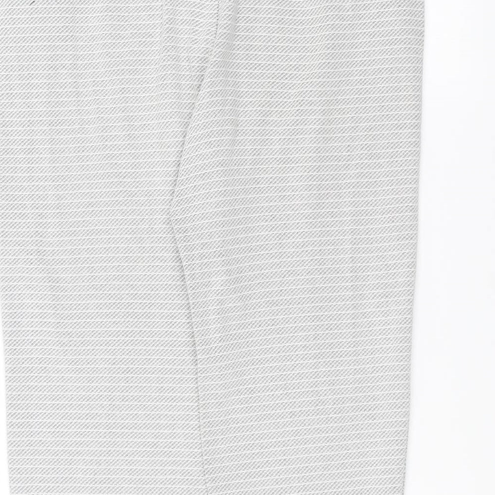 NEXT Womens White   Trousers  Size 8 L25 in