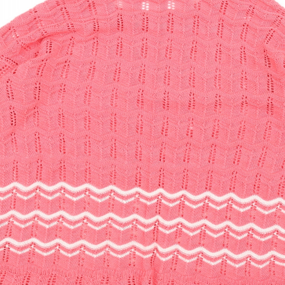NEXT Womens Pink  Knit Pullover Jumper Size 10