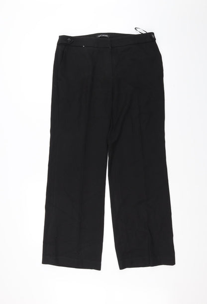 NEXT Womens Black   Trousers  Size 16 L25 in