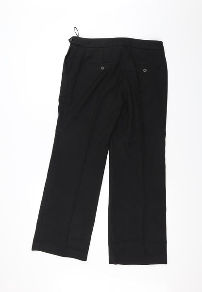 NEXT Womens Black   Trousers  Size 16 L25 in